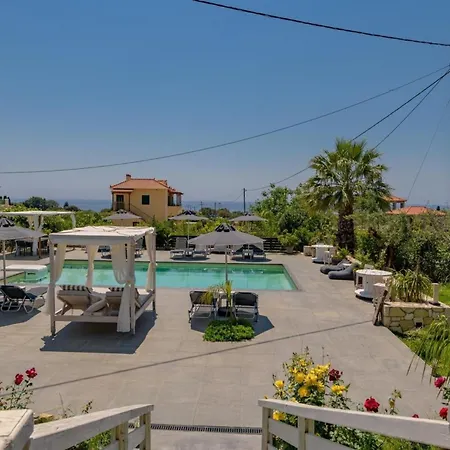 Semeli Art Kefalonia With Pool 빌라 스보로나타