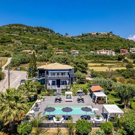 Semeli Art Kefalonia With Pool 스보로나타