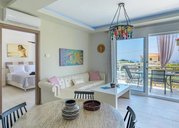 빌라 Semeli Art Kefalonia With Pool *