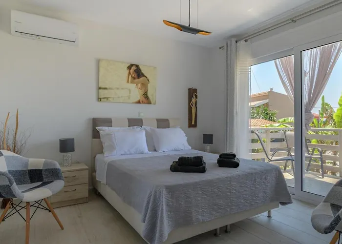 Semeli Art Kefalonia With Pool 빌라 스보로나타