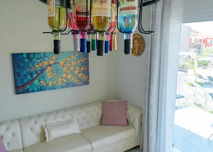 빌라 Semeli Art Kefalonia With Pool 스보로나타