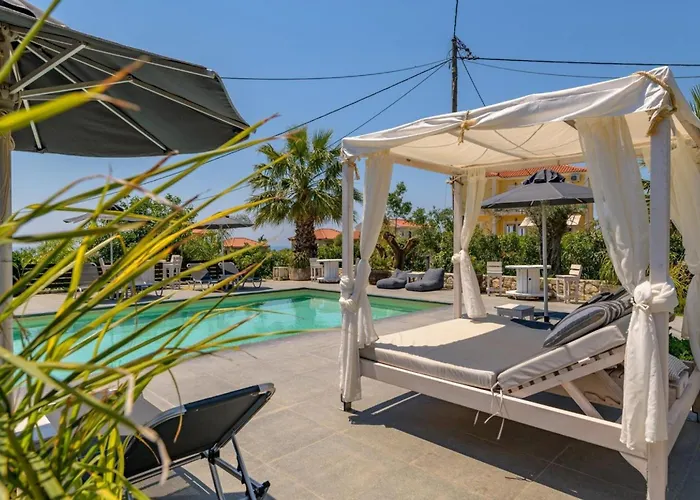 Semeli Art Kefalonia With Pool 스보로나타